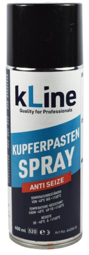 kLine Kupferpaste 400 ml Spray Rotbraun