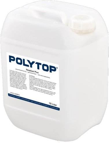 Polytop rubber and plastic care 10 lt can