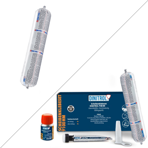 Dinitrol 9100 HM Windshield Adhesive Low-Conductive Black