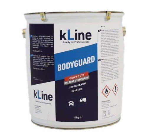 kLine Bodyguard 2K-PU-Acryllack 1 lt Set Schwarz