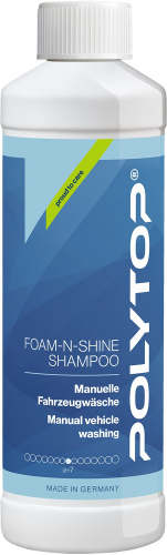 Polytop Foam-n-Shine Shampoo 500 ml Flasche