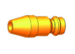kLine Düse für Unterboden Ersatzteil für Druckbecherpistolen