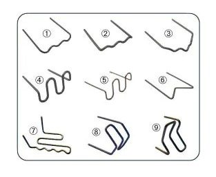 S-Clip 0,6mm 100 Stk-Packung für kLine Plastifix Pocket