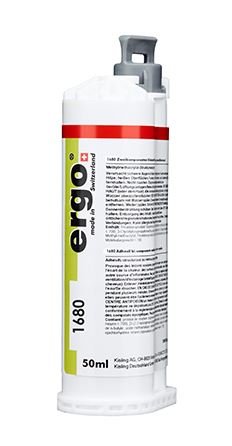 ergo 1680 2K MMA structural adhesiv 10:1 50 ml cartridge beige