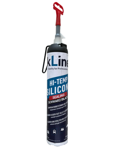 kLine Hi-Temp Silicone 200 ml Druckkartusche Schwarz