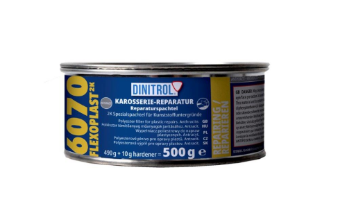 Dinitrol 6070 Kunststoffkonturspachtel 500 g Dose Anthrazit