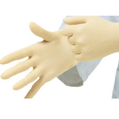 Latex glove powder-free 