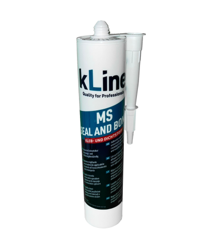 kLine MS Seal and Bond Adhesive & Sealing Compound 290 ml Cartridge White