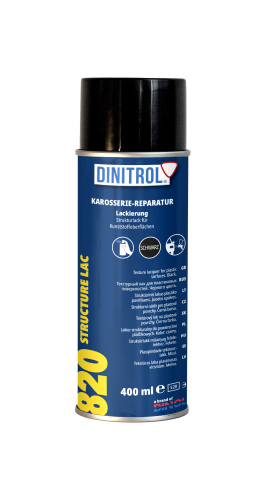 Dinitrol 820 plastic structurefix black 400 ml