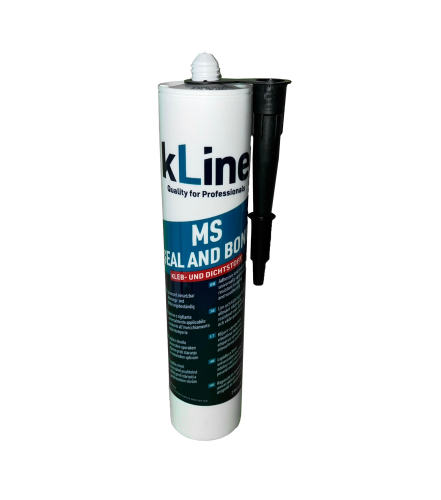kLine MS Seal and Bond Adhesive & Sealant 290 ml Cartridge Black