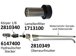 kLine Lamellenfilter 100 Mesh für Sonden 