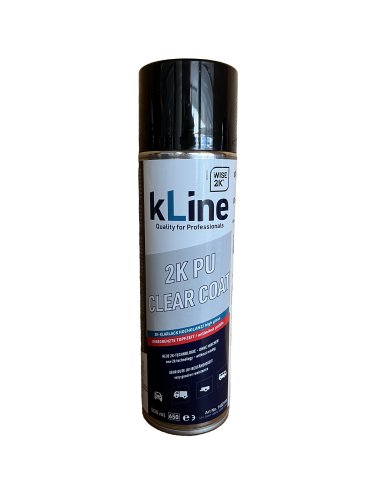 kLine 2K PU Clear Coat 500 ml Spray High Gloss