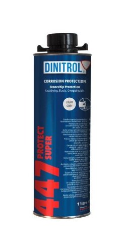 Dinitrol 447 Protect Super Steinschlagschutz 1 lt Dose Hellgrau