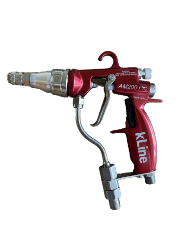 Airmix gun with plug-in coupling 200 bar