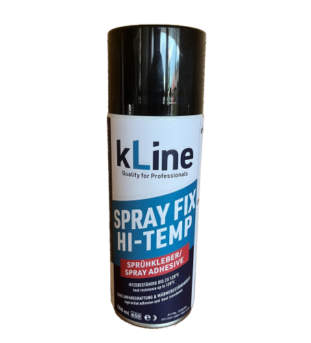 kLine Spray Fix Hi-Temp Spray Adhesive 500 ml Spray Transparent