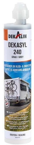 Dekalin Dekasyl 240 2K MS-Klebstoff 250 ml Coaxial-Kartusche Grau