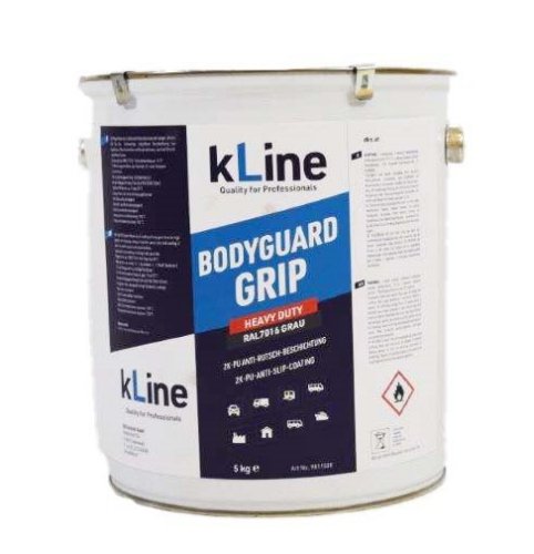 kLine Bodyguard GRIP RAL 9005 black Set 5kg can + 4 x 250ml hardener