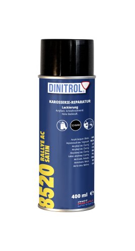 Dinitrol 8520 Acryl-Lack 400 ml Spray Schwarz Seidenmatt