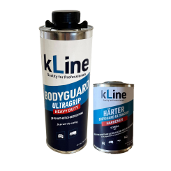 kLine Bodyguard ULTRAGRIP schwarz Set 840 ml Dose + 140 ml Härter