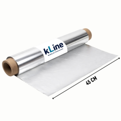 kLine Abdeckfolie Aluminium Rolle - 45cm x 120 Meter