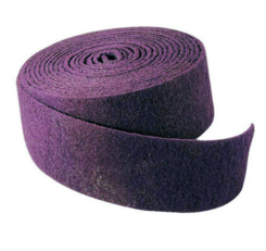 kLine Schleifvlies rot 10 cm breit 1 Rolle 10 lfm