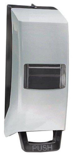 Polytop Skin Dispenser Plastic / Silver for 1 litre and 2 litre soft bottles