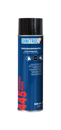 Dinitrol 445 Dröhnex Steinschlagschutz 500 ml Spray Schwarz