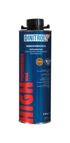 Dinitrol High Performance Wax HR-  UBS 1 lt Can Black