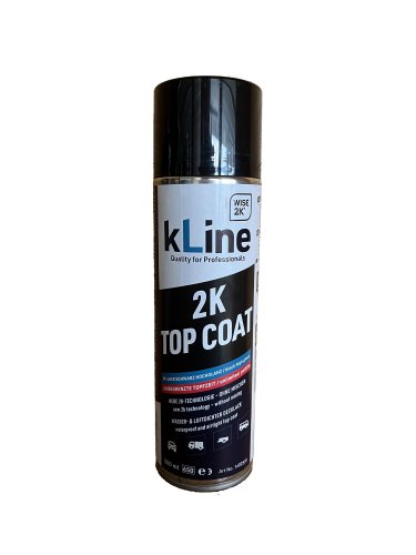 kLine 2K Top Coat 500 ml Spray Black High Gloss