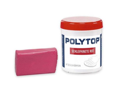 Polytop Red Abrasive Putty with abrasive agent