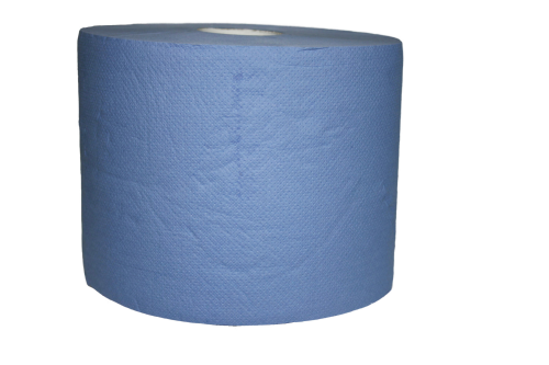 kLine Papierrolle 500 Abrisse 2-lagig, 22 x 36 cm Blau